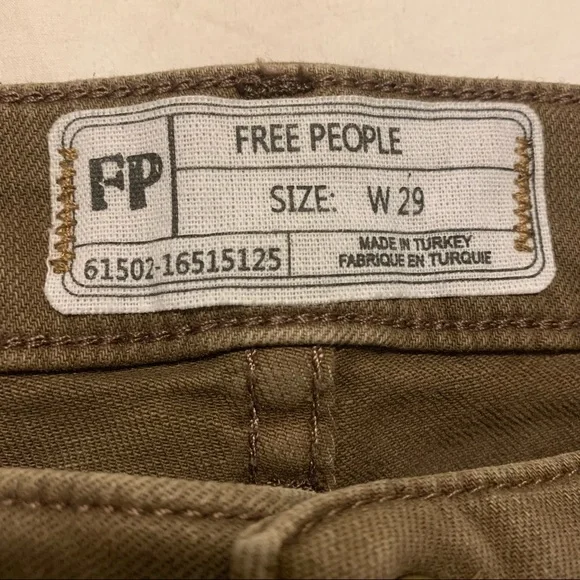 Free People Raw Hem Jeans - Picture 2 of 4